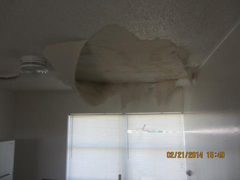 indoor leak